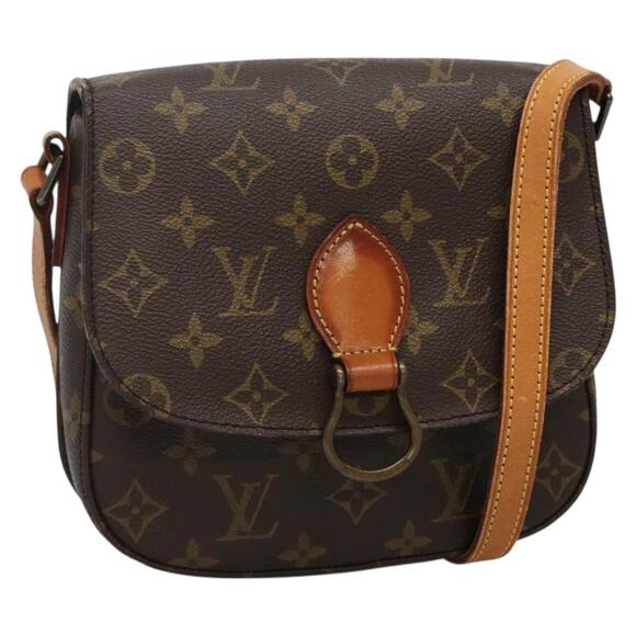 LOUIS VUITTON Monogram Saint Cloud MM Shoulder Bag M51243 - Picture 1 of 16